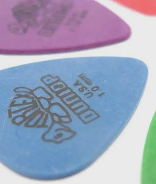 Dunlop Tortex Plectrums Set - 10 Stuks Diverse Diktes voor Gitaar