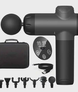 Krachtige Massage Gun: 99 Snelheden voor Diepe Weefselmassage & Spierherstel