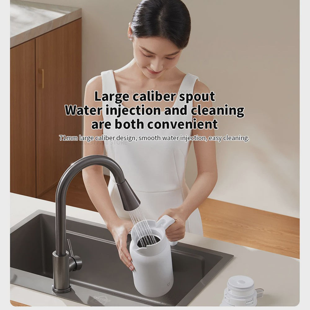 Mijia Thermoskan - Vacuüm Geïsoleerde Kan voor Warme & Koude Dranken (1.5L/2.0L)