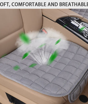 Universele Winter Pluche Autostoelhoes - Warm, Zacht & Antislip Stoelbeschermer