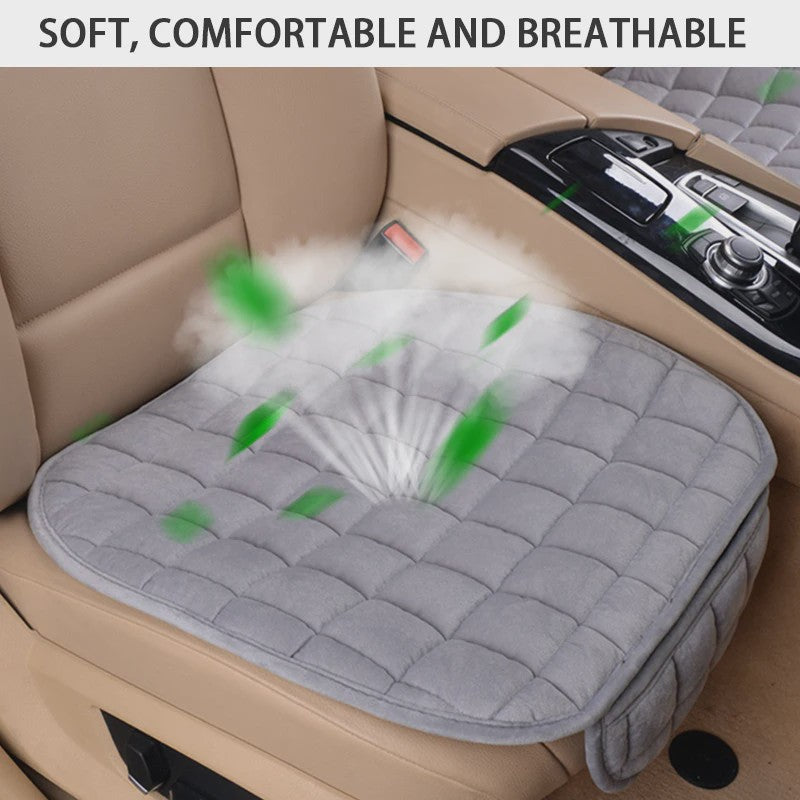 Universele Winter Pluche Autostoelhoes - Warm, Zacht & Antislip Stoelbeschermer
