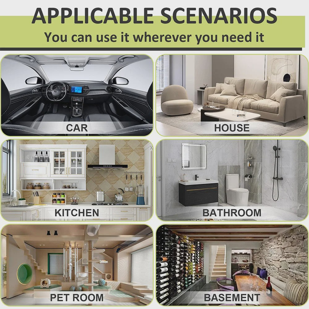 Krachtige Ozon Generator 60000mg/h - Luchtzuiveraar voor Huis, Kantoor & Auto