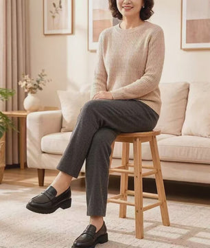 Comfortabele Dames Loafers - Zachte Zool Instappers voor Woon-werkverkeer & Casual Gebruik