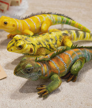 Zachte Baardagaam Pluche Speelgoed - 50cm Realistisch Reptiel Knuffel, Cadeau & Decoratie