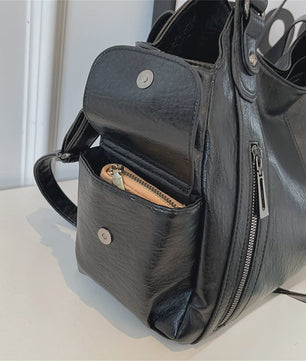 Stijlvolle PU Lederen Schoudertas voor Dames - Zacht & Fashionable