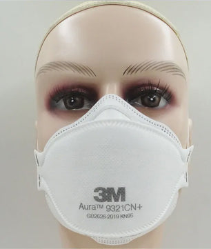 3M Aura 9321CN+ KN95 FFP2 Mondkapje - Bescherming tegen fijnstof en smog