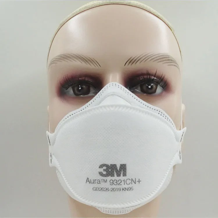 3M Aura 9321CN+ KN95 FFP2 Mondkapje - Bescherming tegen fijnstof en smog