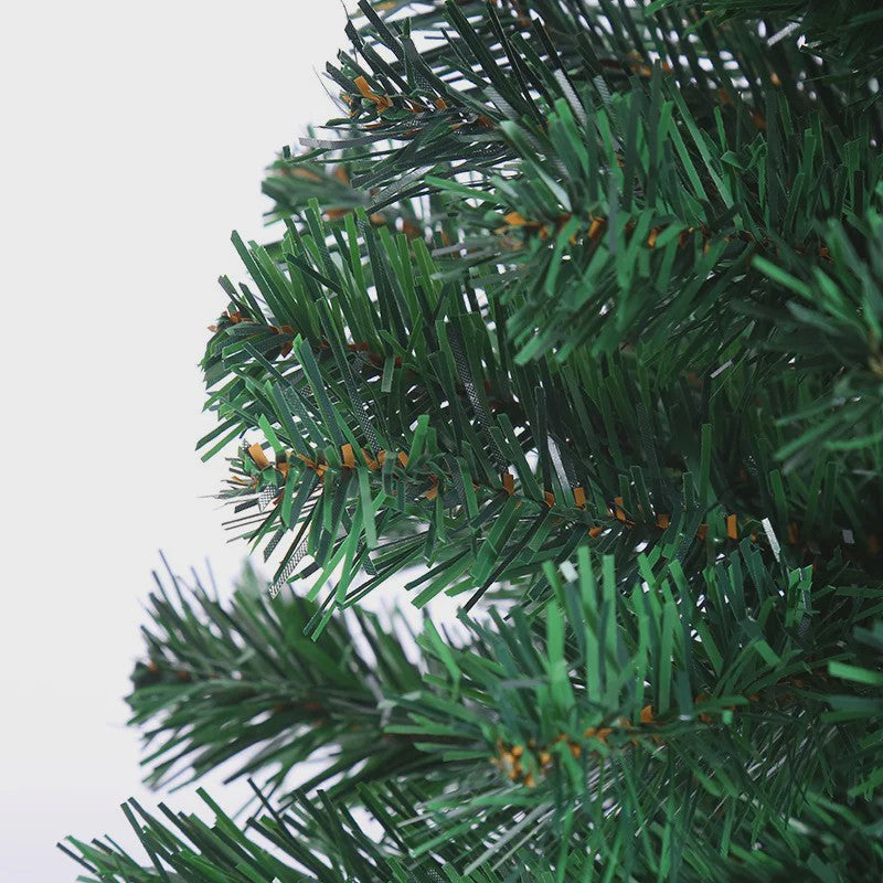 Kerstboom 60cm PVC - Decoratieve Mini Kerstboom voor Bureau of Tafel (Groen, Roze, Wit Sneeuw)