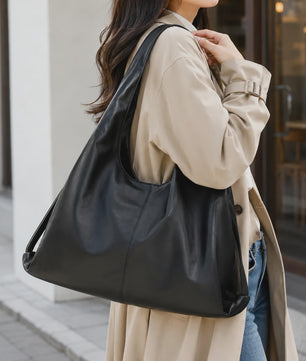 Dames Grote Hobo Schoudertas van Zacht PU Leer - Ruim & Casual