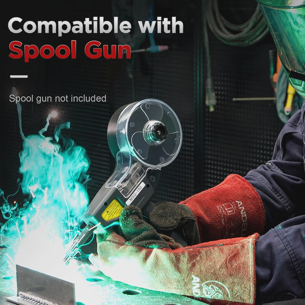 ANDELI 205A 6-in-1 MIG/TIG/Stick Lasapparaat - Gas/Gasloos, Aluminium & Spool Gun Compatibel