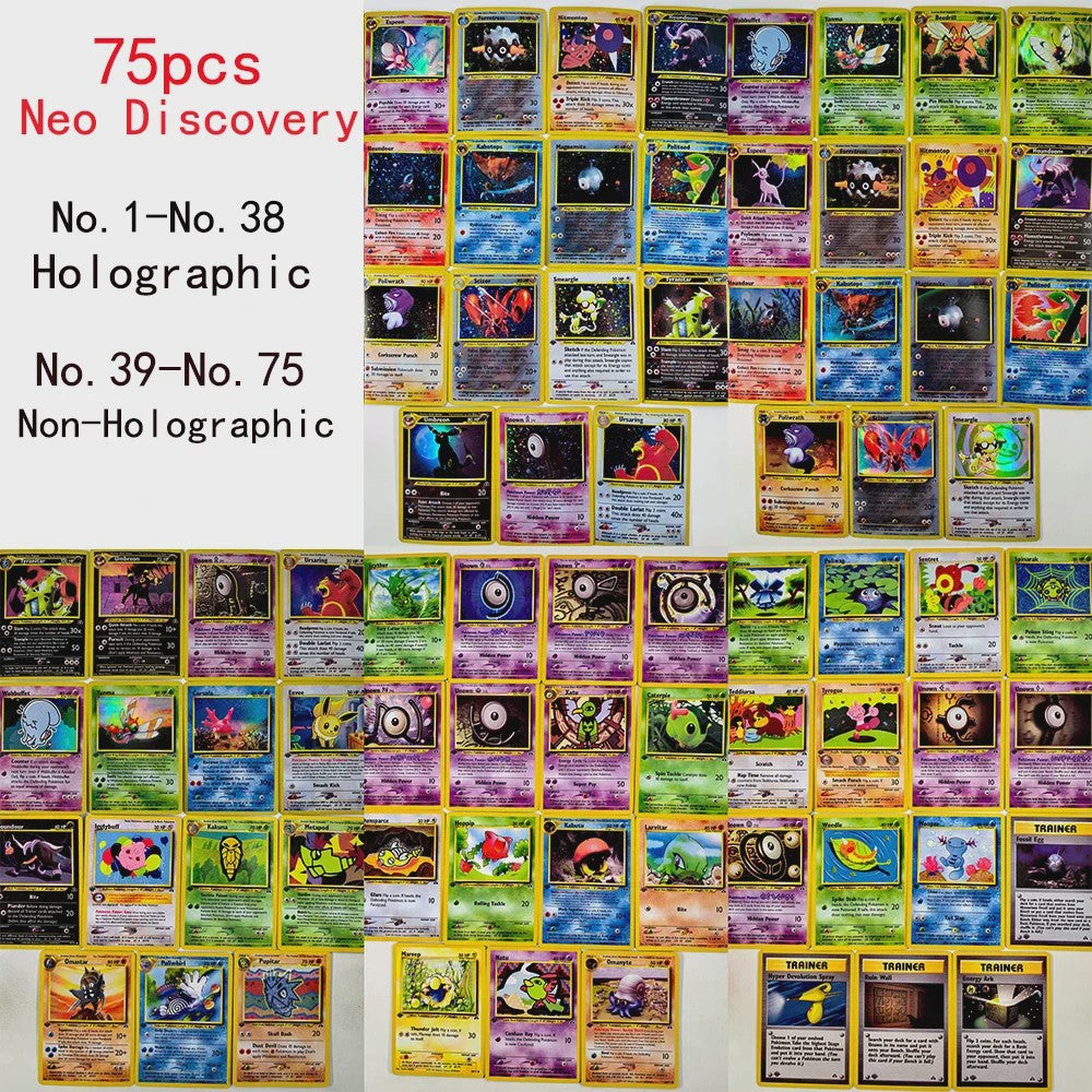Verzamelkaarten: Base, Jungle, Fossil, Neo, Gym - Complete Collectie