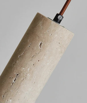 Retro Travertin Hanglamp - Sfeervolle Verlichting voor Slaapkamer, Woonkamer & Bar