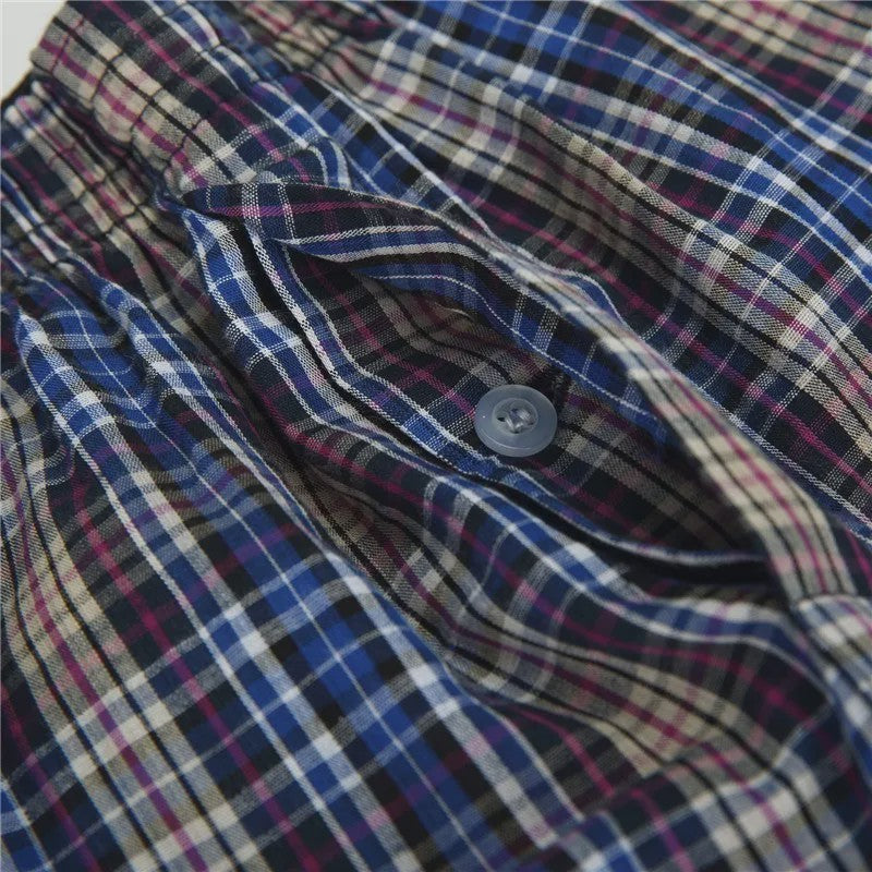 4-Pack Heren Boxershorts Katoen - Klassiek Geruit & Comfortabel