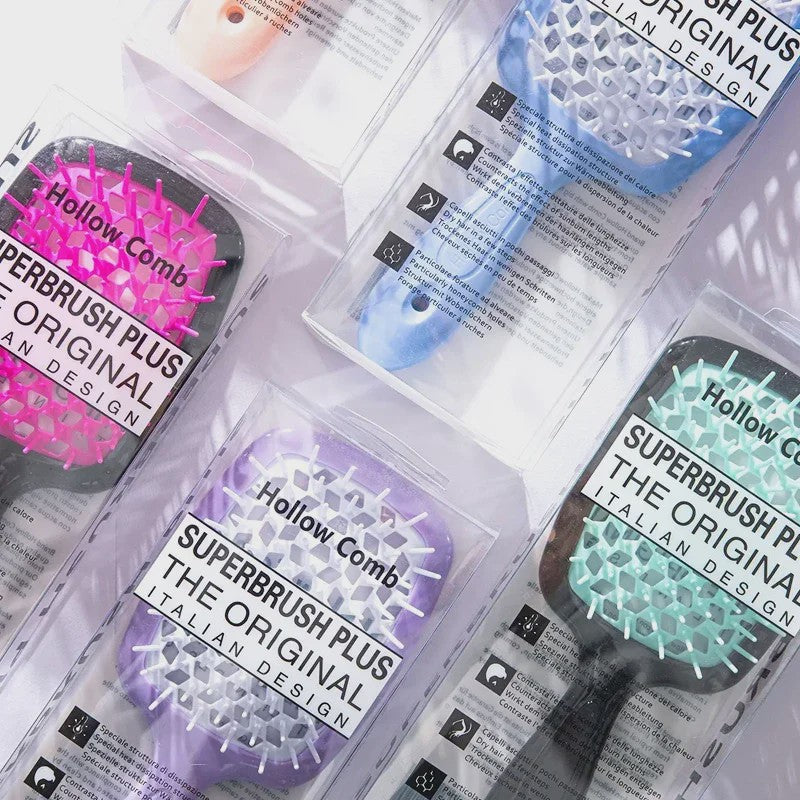 2-delige Haarborstel Set: Anti-statisch, Scalp Massage, Nat & Droog Gebruik