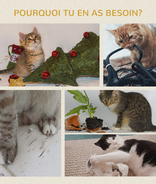 Luxe Kattenboom met Krabpaal, Niche en Plateau - Beige