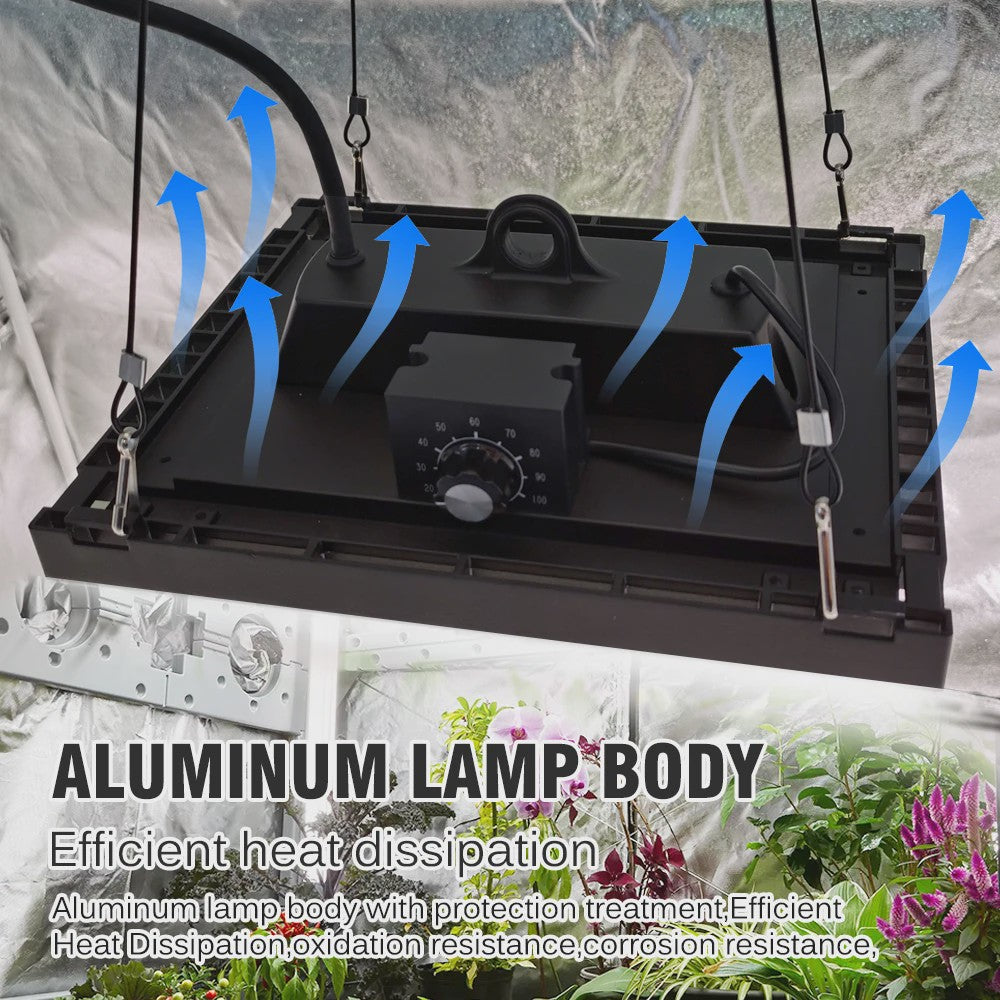 150W Full Spectrum LED Groeilamp Dimbare Quantum Board LM281B