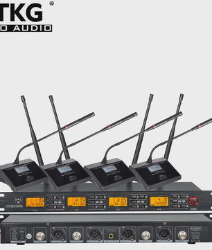 TKG UR4000C UHF Draadloos Microfoon Systeem voor Vergaderingen en Conferenties