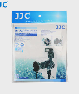 JJC 2-Pack Waterdichte Camera Regenhoes met Flitserhoes - Bescherming voor DSLR & Mirrorless
