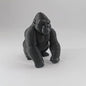 Realistisch Gorilla Beeldje - 3D Geprint Gorilla Ornament voor Bureau & Kantoor