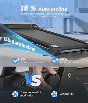 Formill FT60 Loopband met Automatische Incline, Fitshow App & 3.0 PK Motor