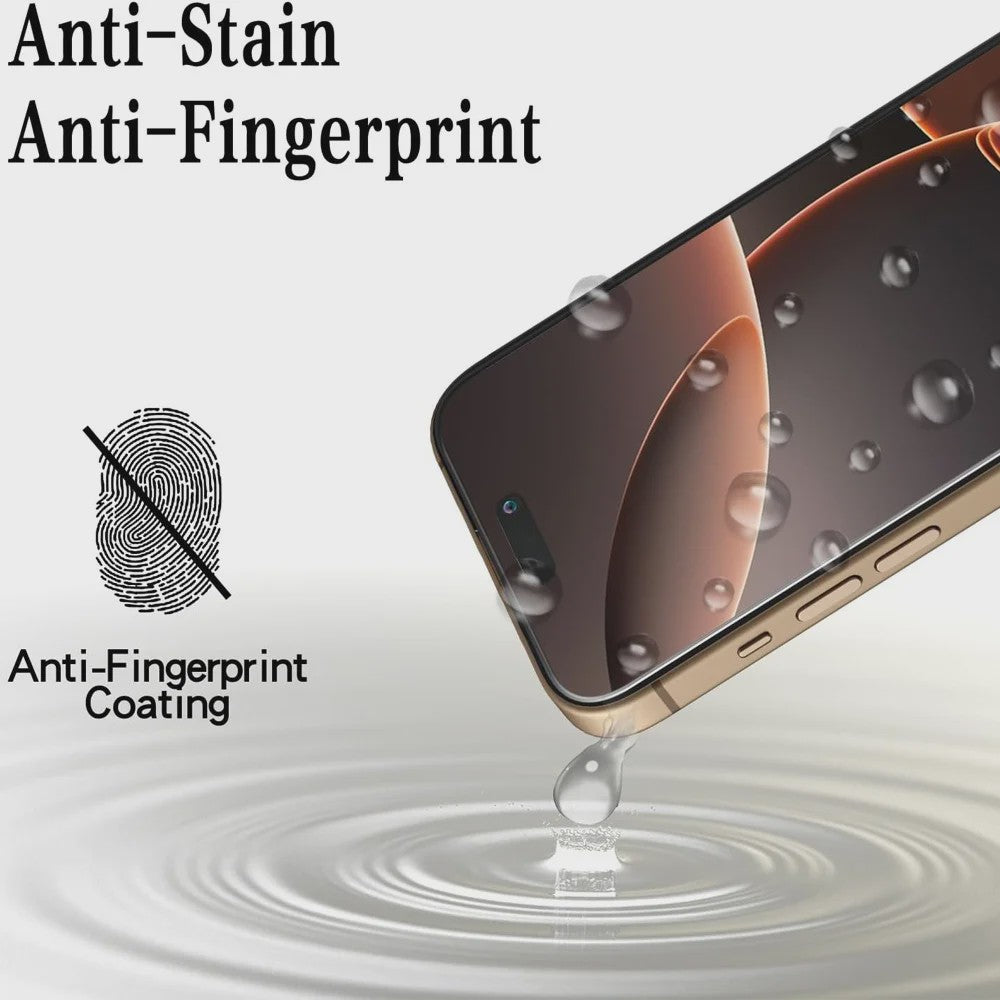 HD Tempered Glass Screen Protector voor iPhone 11 t/m 17 Pro Max & Mini - Keuze uit 1, 3 of 5 Stuks