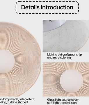Nordic Wabi-Sabi Wandlamp Rond - Sfeervolle Resin Sconce voor Woonkamer & Slaapkamer