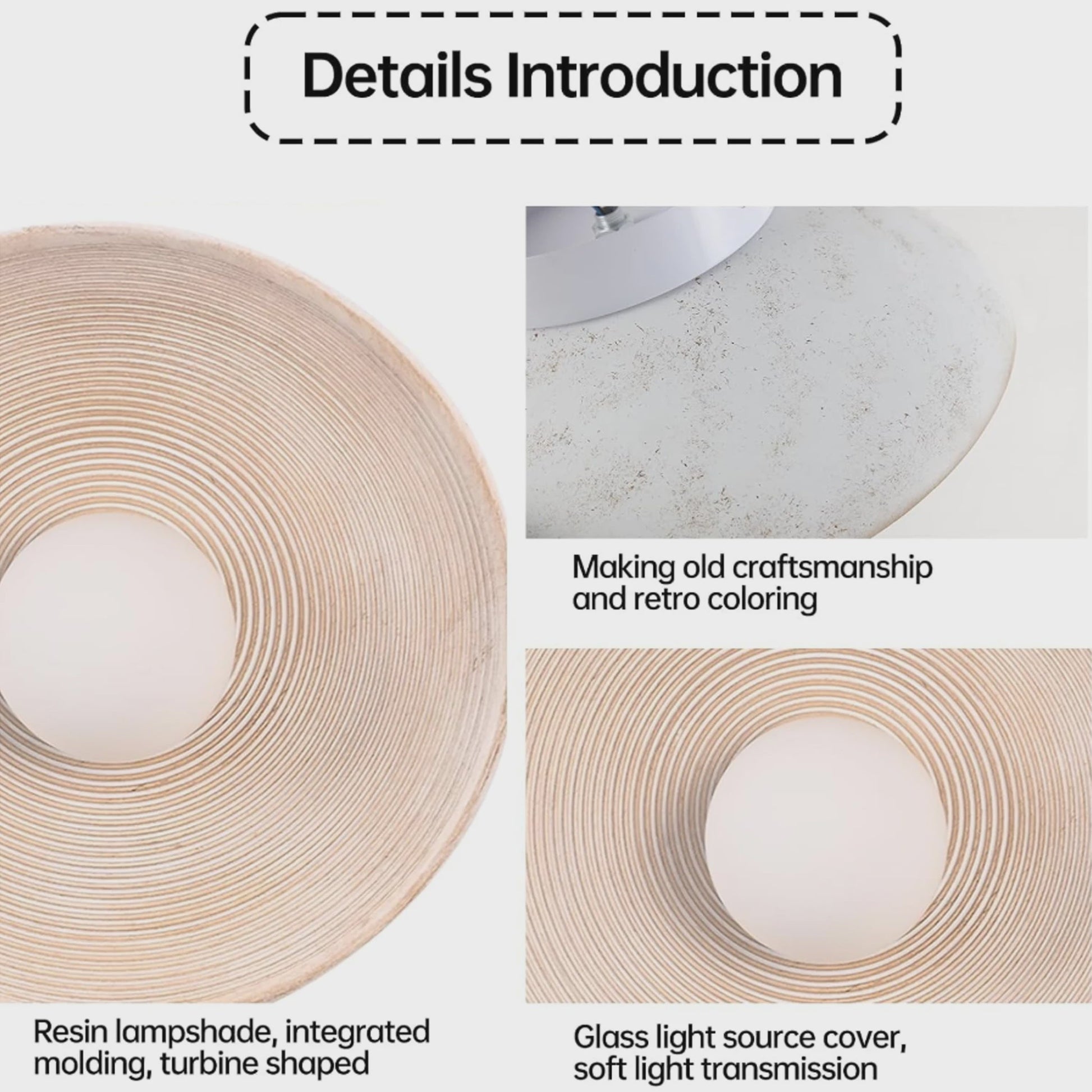 Nordic Wabi-Sabi Wandlamp Rond - Sfeervolle Resin Sconce voor Woonkamer & Slaapkamer
