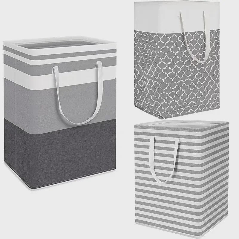 75L Grote Waterdichte Wasbox - Opvouwbare Stoffen Mand voor Kleding & Diversen