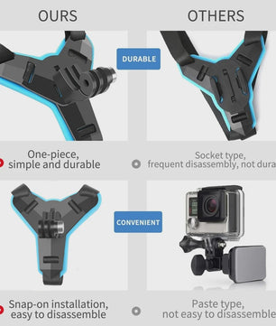 Helmhouder voor Actiecamera & Smartphone - Motorfiets & Sport