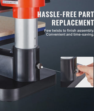 SucceBuy 12x15 inch Heat Press Machine: Snel Verwarmend, 360° Zwenkbaar Digitaal Transferapparaat