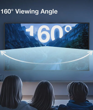 BlitzWolf VS10 100-Inch Vast Projectiescherm met Smalle Rand - 4K Home Theater Ervaring