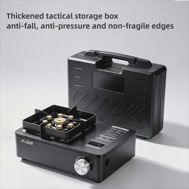 BISINNA Krachtige Camping Gasbrander 10000W - Ideaal voor Outdoor, Picknick & Barbecue