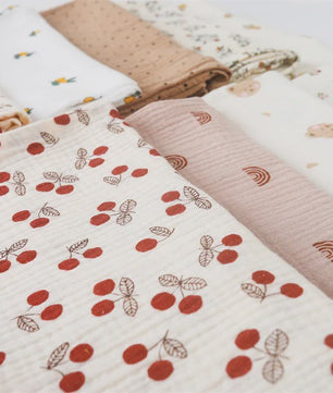 80x65cm Muslin Baby Swaddle Deken - Zacht Katoen voor Newborns, Kinderwagens & Dutjes