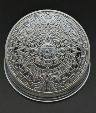 Maya Azteken Kalender Munt - Gouden & Zilveren Herdenkingsmunt