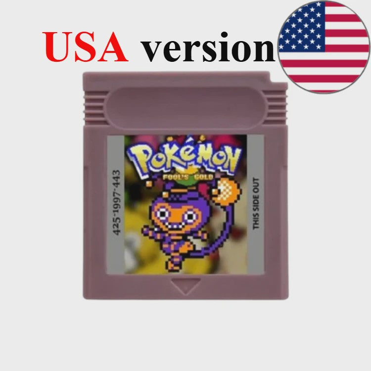 Pokemon Game Boy Color Cartridge - USA Versie (Diverse Stijlen)