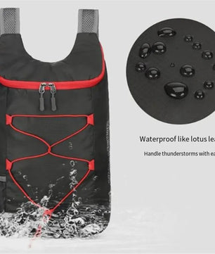 Opvouwbare Outdoor Rugzak - Lichtgewicht, Waterdicht Nylon voor Camping & Reizen