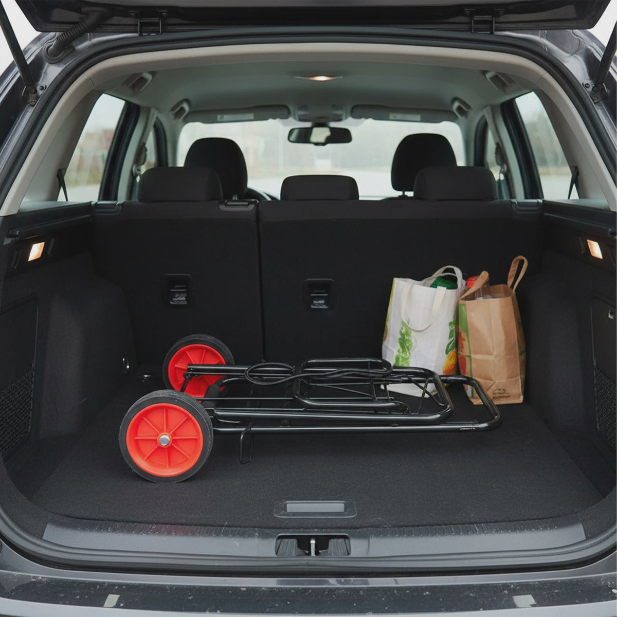 Opvouwbare Transportkar met 35 kg Draagvermogen - Ideaal voor Boodschappen, Camping en Dagelijks Gebruik