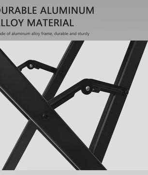 Professionele Regisseursstoel - Aluminium Legering, Opvouwbaar & Comfortabel voor Buiten, Kantoor of Make-up