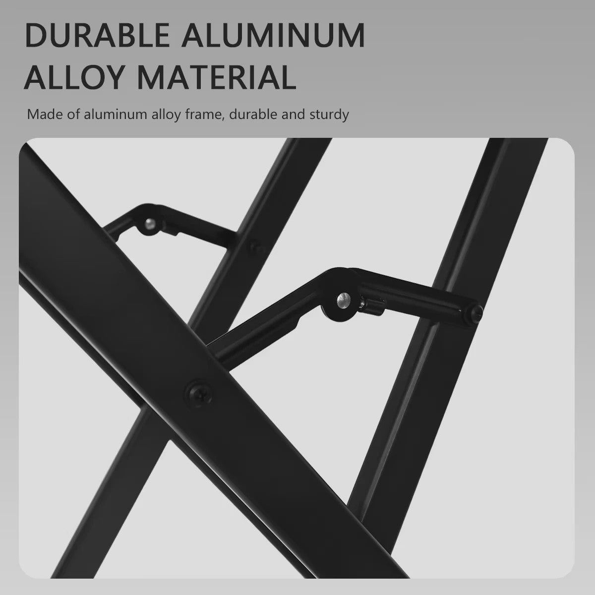 Professionele Regisseursstoel - Aluminium Legering, Opvouwbaar & Comfortabel voor Buiten, Kantoor of Make-up