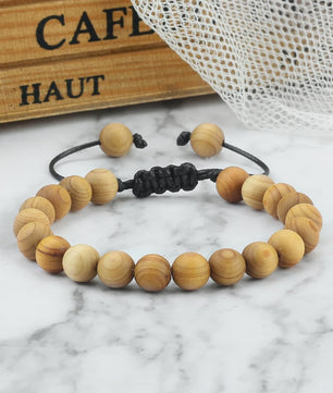 Houten Kralen Armband Sandelhout - Tibetaans Boeddha Meditatie & Gebedssieraad