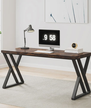 Modern 140cm Bureau met Z-Poot - Robuust Computerbureau voor Thuiswerken