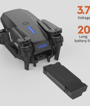 Opvouwbare FPV WiFi Drone met 4K Camera en Vliegstabilisatie - Perfect Cadeau