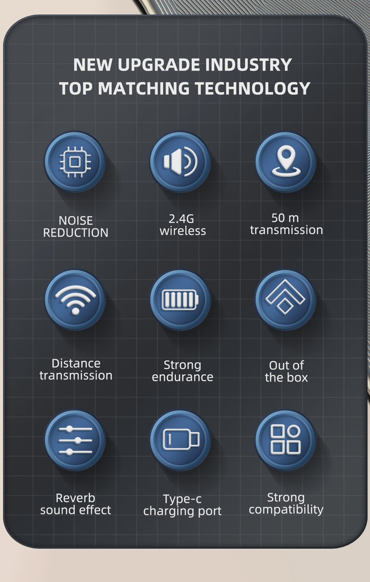 Draadloze Lavalier Microfoon voor iPhone & Android - Draagbaar, Ruisonderdrukking