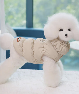 Warme Winterjas voor Honden en Katten - Gevoerd Puppy Vest voor Kleine & Middelgrote Honden