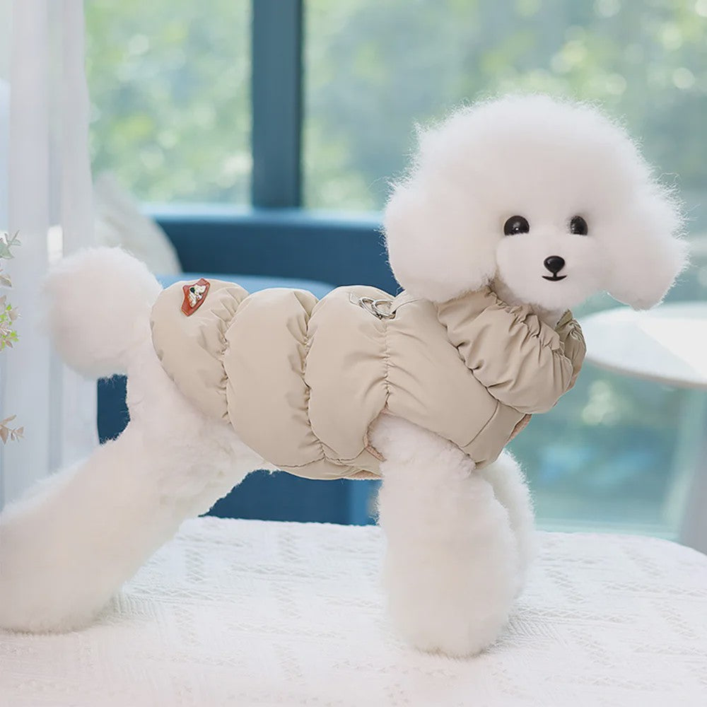 Warme Winterjas voor Honden en Katten - Gevoerd Puppy Vest voor Kleine & Middelgrote Honden