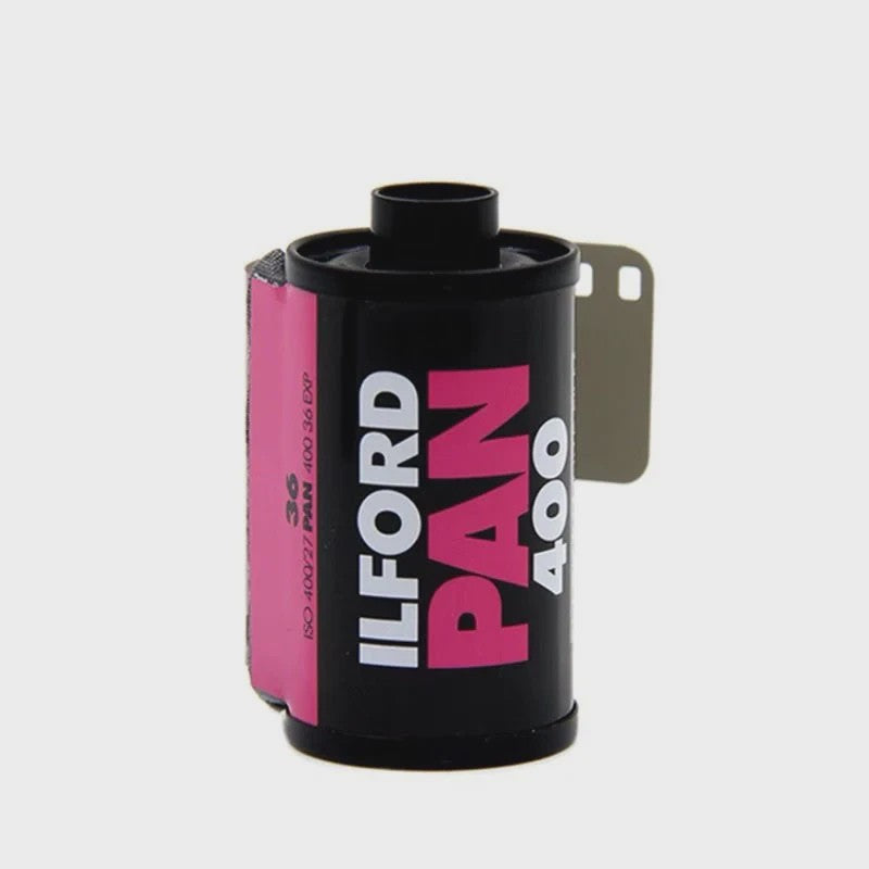 10 Rollen ILFORD PAN 400 Zwart-Wit Film 135mm (36 Exp.)