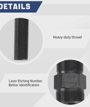 10-delige Vliegwieltrekker Set voor Motor, Quad & Crossmotor - Universeel & Robuust