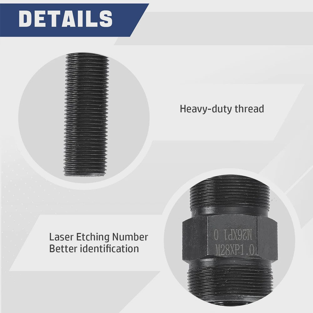 10-delige Vliegwieltrekker Set voor Motor, Quad & Crossmotor - Universeel & Robuust