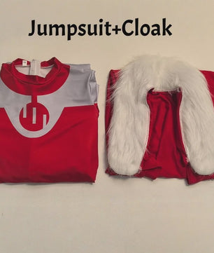 Invincible Thragg Cosplay Kostuum Jumpsuit met Mantel - Volwassen Viltrumite Outfit