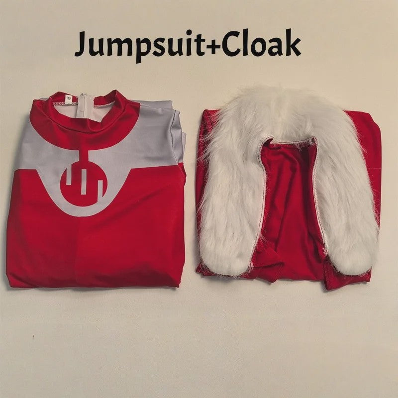 Invincible Thragg Cosplay Kostuum Jumpsuit met Mantel - Volwassen Viltrumite Outfit